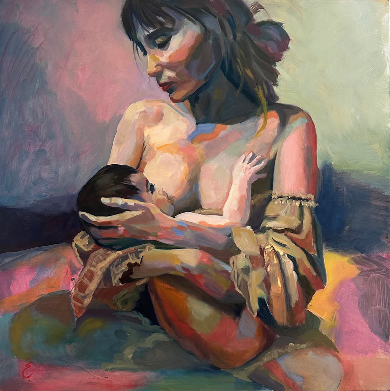 Shared Moment — Artist-Signed Collector’s Edition (30×30 in)