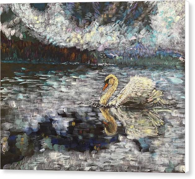 Swan Lake - Canvas Print