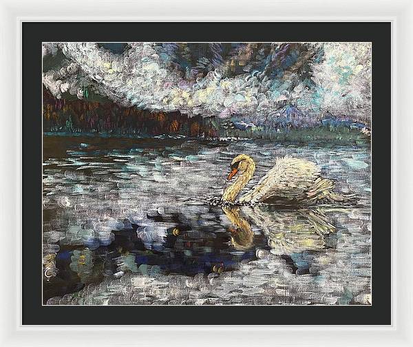Swan Lake - Framed Print
