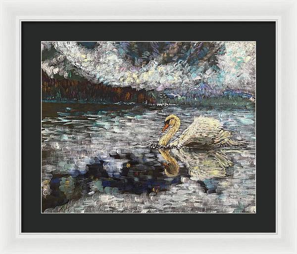 Swan Lake - Framed Print